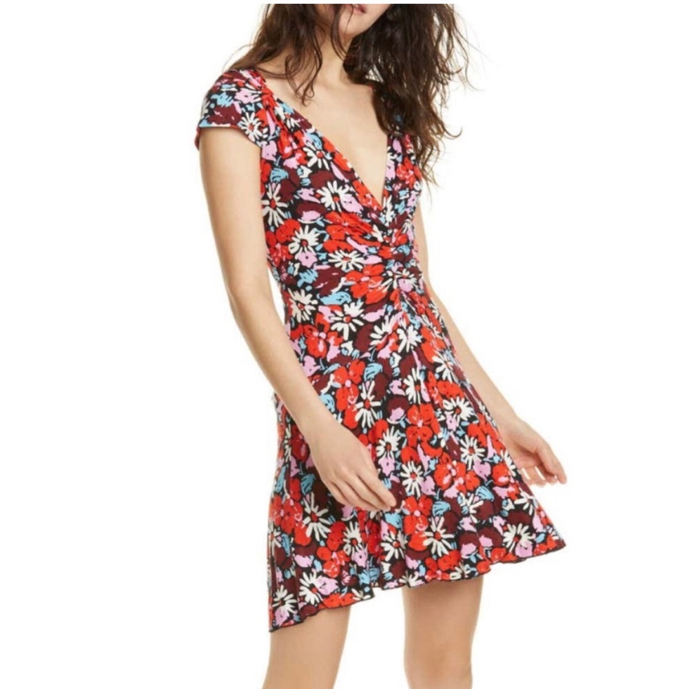 Free People Key to Your Heart Mini Dress